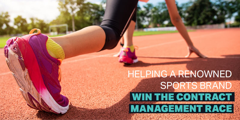 Helping a renowned sports brand win the Contract Management Race